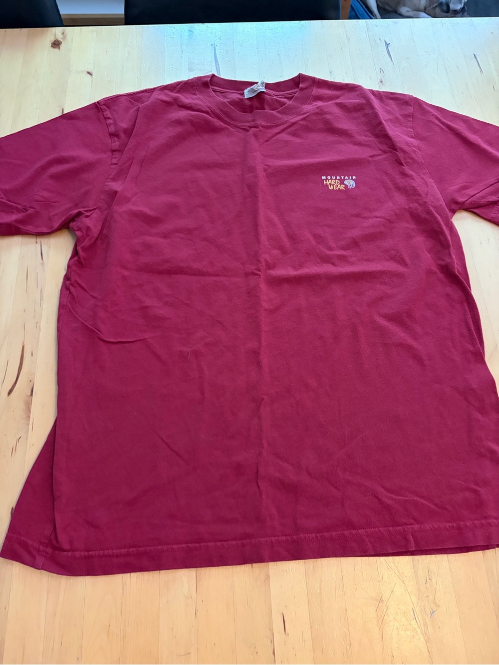 Mountain Hardwear Men's Short Sleeve Tee — Deep Red